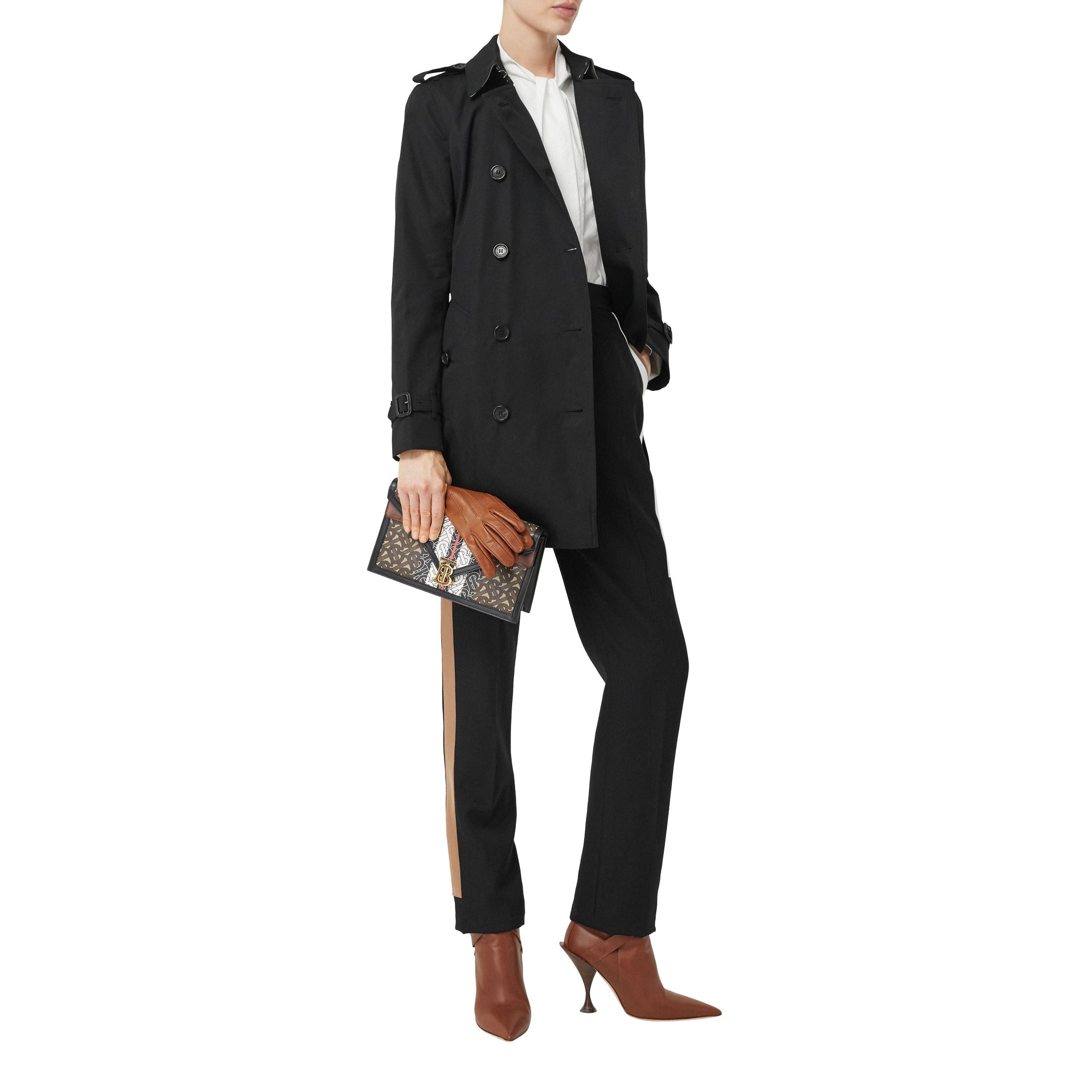 Trench Kensington mi-long femme - Black