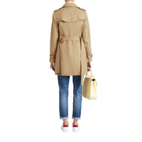 Trench Kensington mi-long femme - Honey