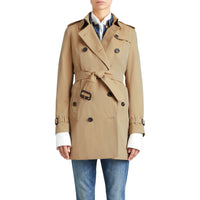 Trench Kensington mi-long femme - Honey