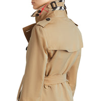 Trench Kensington mi-long femme - Honey