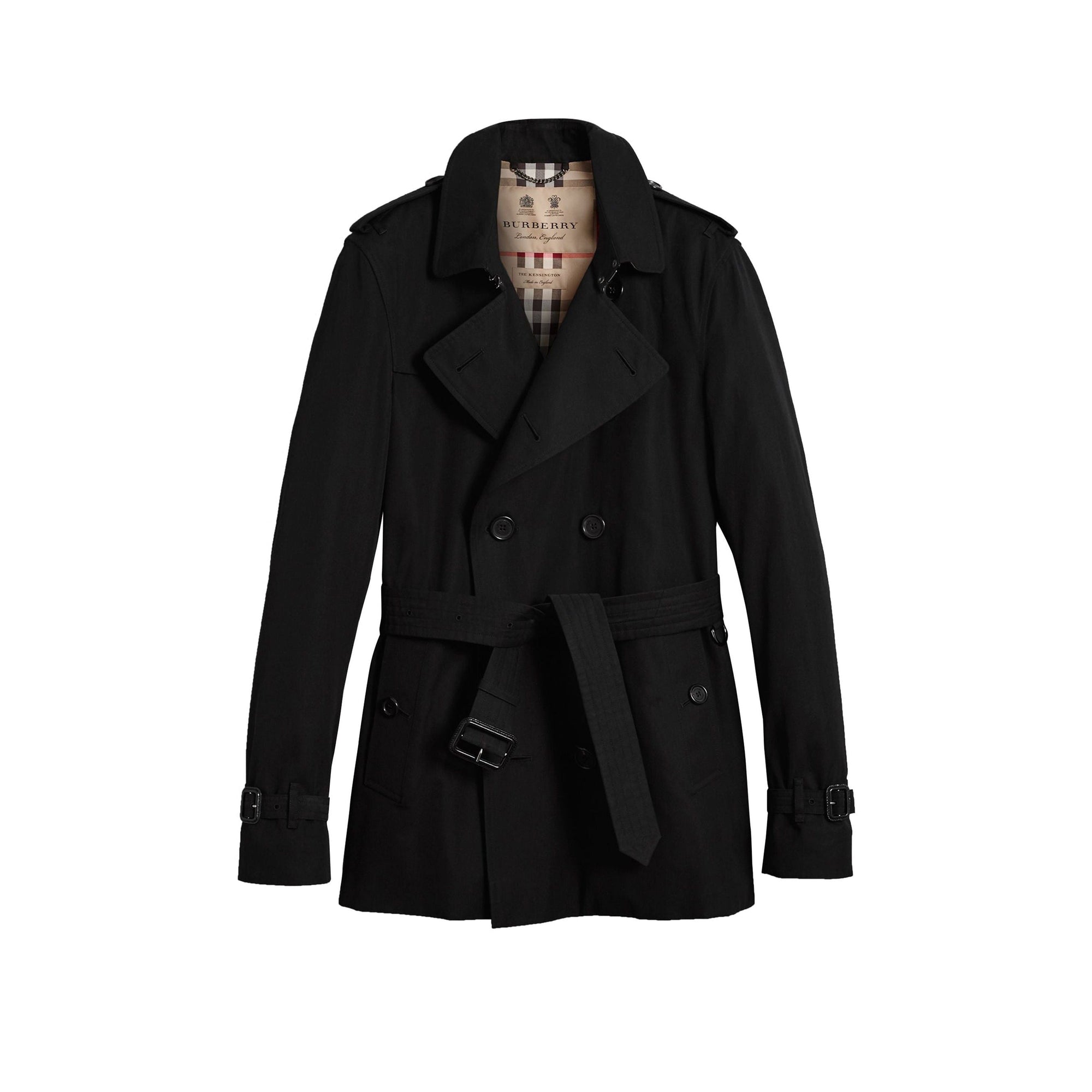 Trench-coat long Kensington - Black