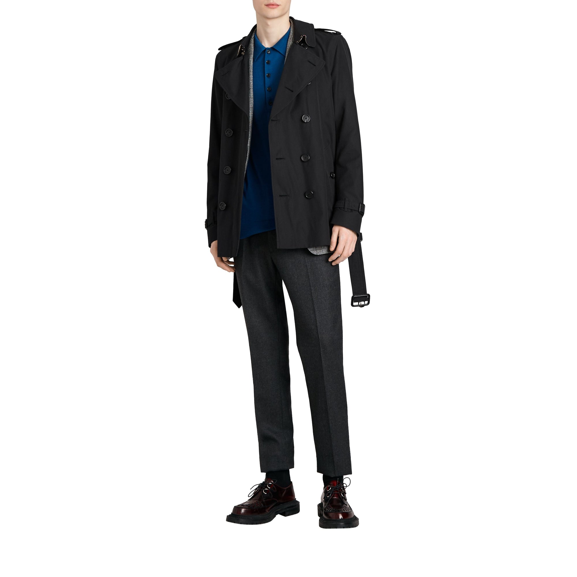 Trench-coat long Kensington - Black