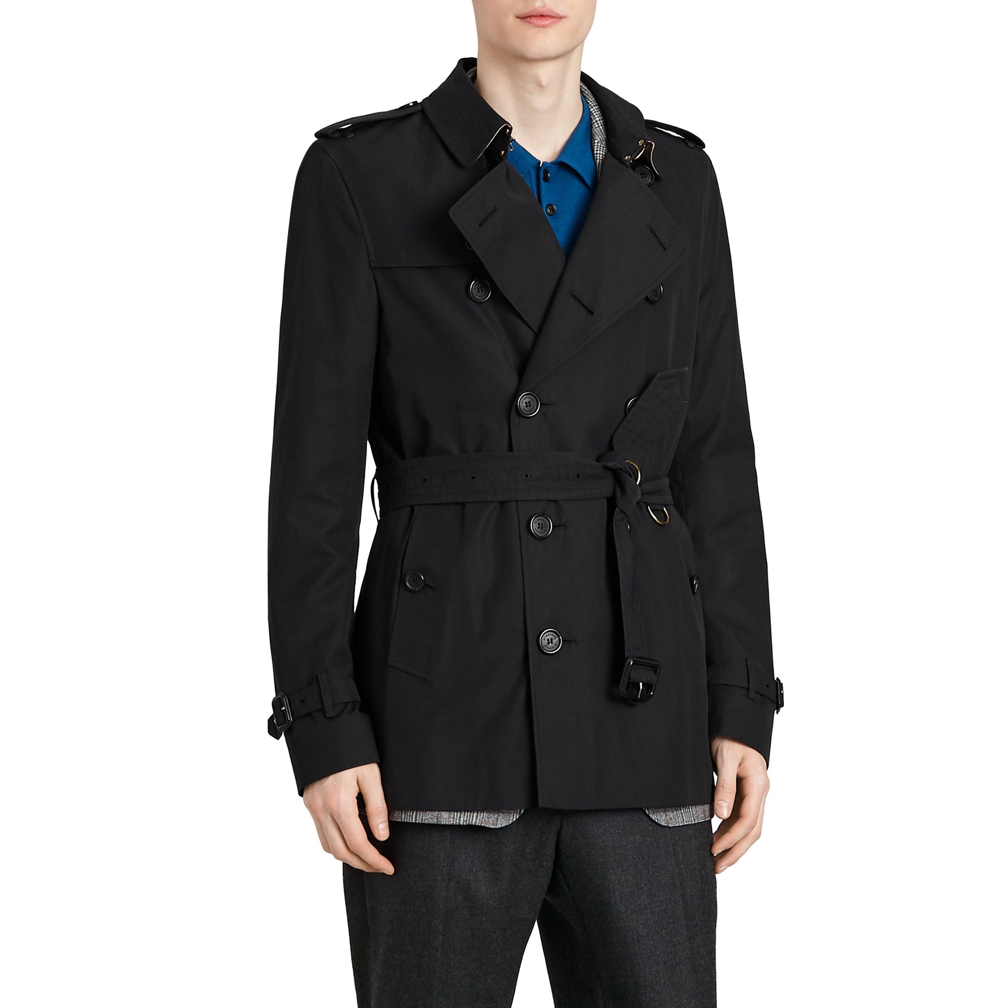 Trench-coat long Kensington - Black