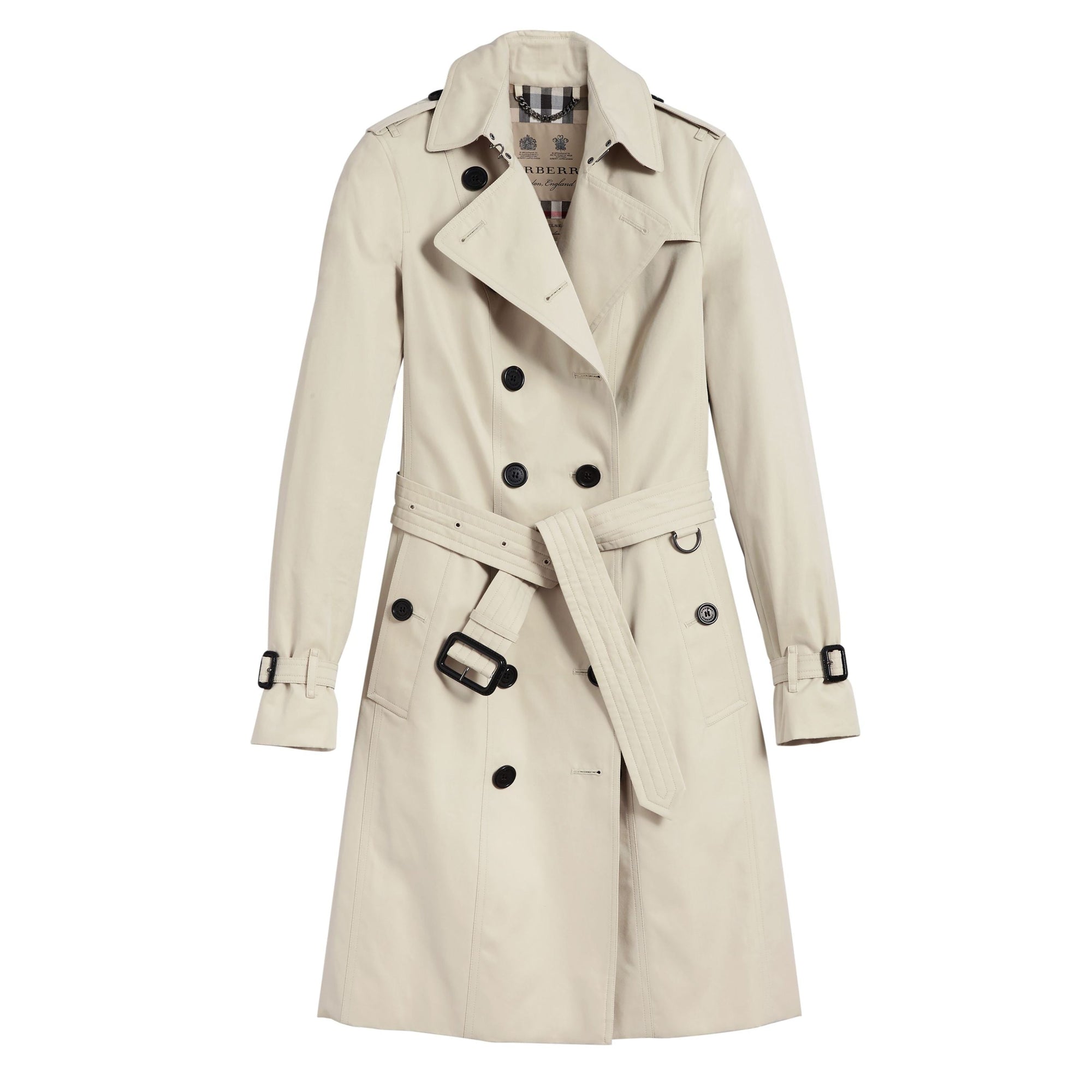 Trench-coat long The Sandringham - Stone