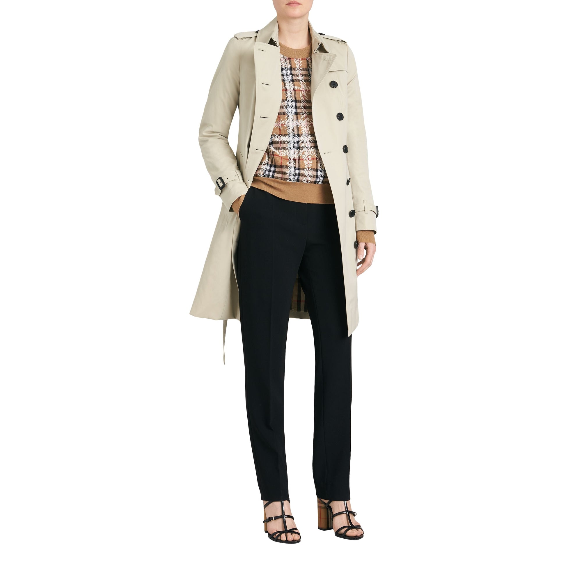 Trench-coat long The Sandringham - Stone
