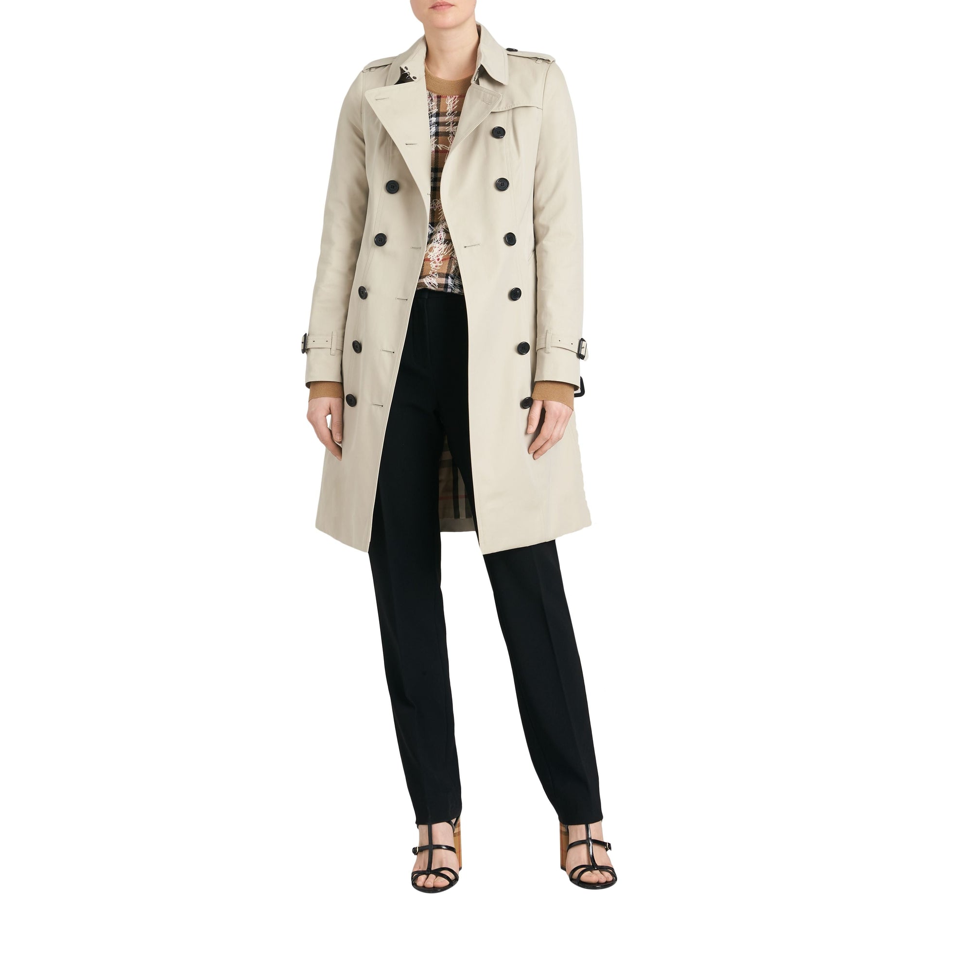 Trench-coat long The Sandringham - Stone