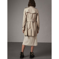 Trench-coat Kensington classique mi-long - Stone