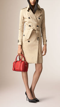 Petit sac The Alchester en cuir - Parade Red