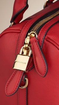 Petit sac The Alchester en cuir - Parade Red