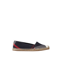 Espadrilles à motif check - Navy Check