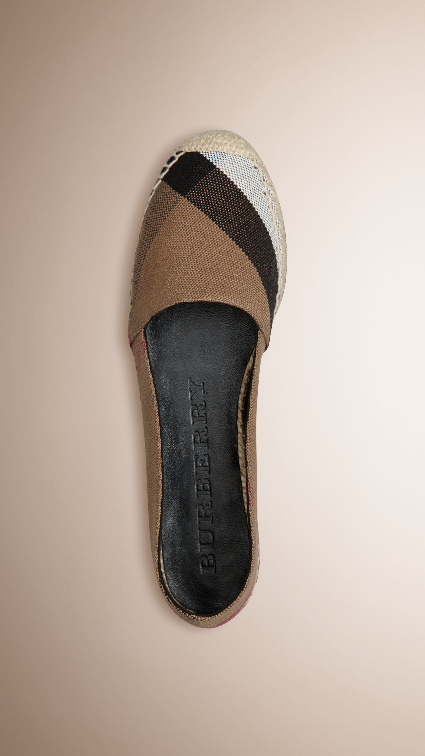 Espadrilles à motif check - Classic Check