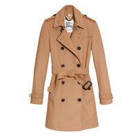 Trench-coat en laine et cachemire - Camel