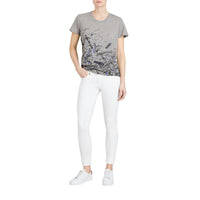 Jean skinny à taille basse - White