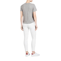Jean skinny à taille basse - White