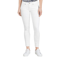 Jean skinny à taille basse - White