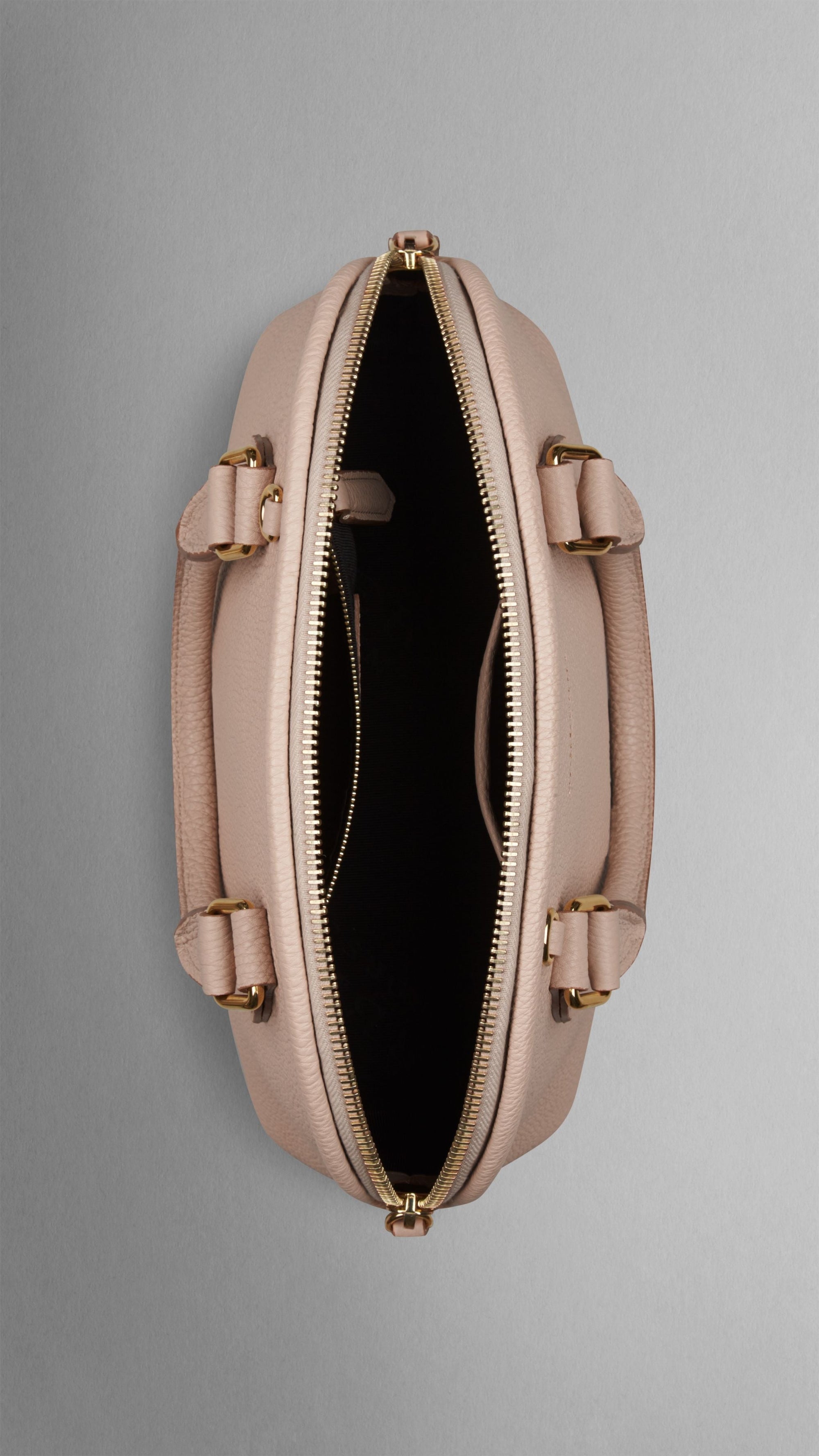 Petit sac The Bloomsbury en cuir grainé - Stone