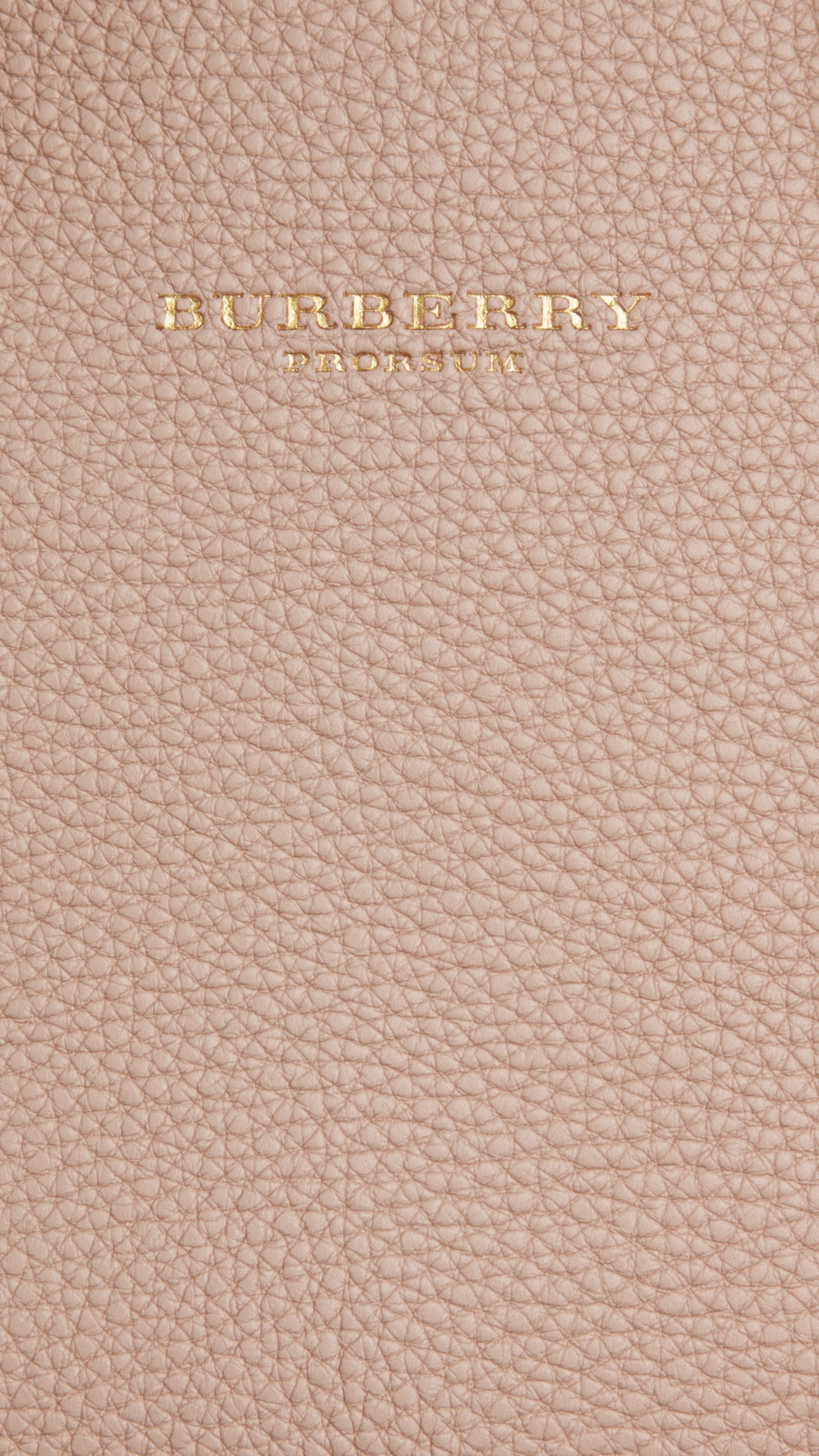 Petit sac The Bloomsbury en cuir grainé - Stone