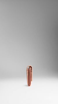 Portefeuille continental en cuir et toile - Pale Coral Pink