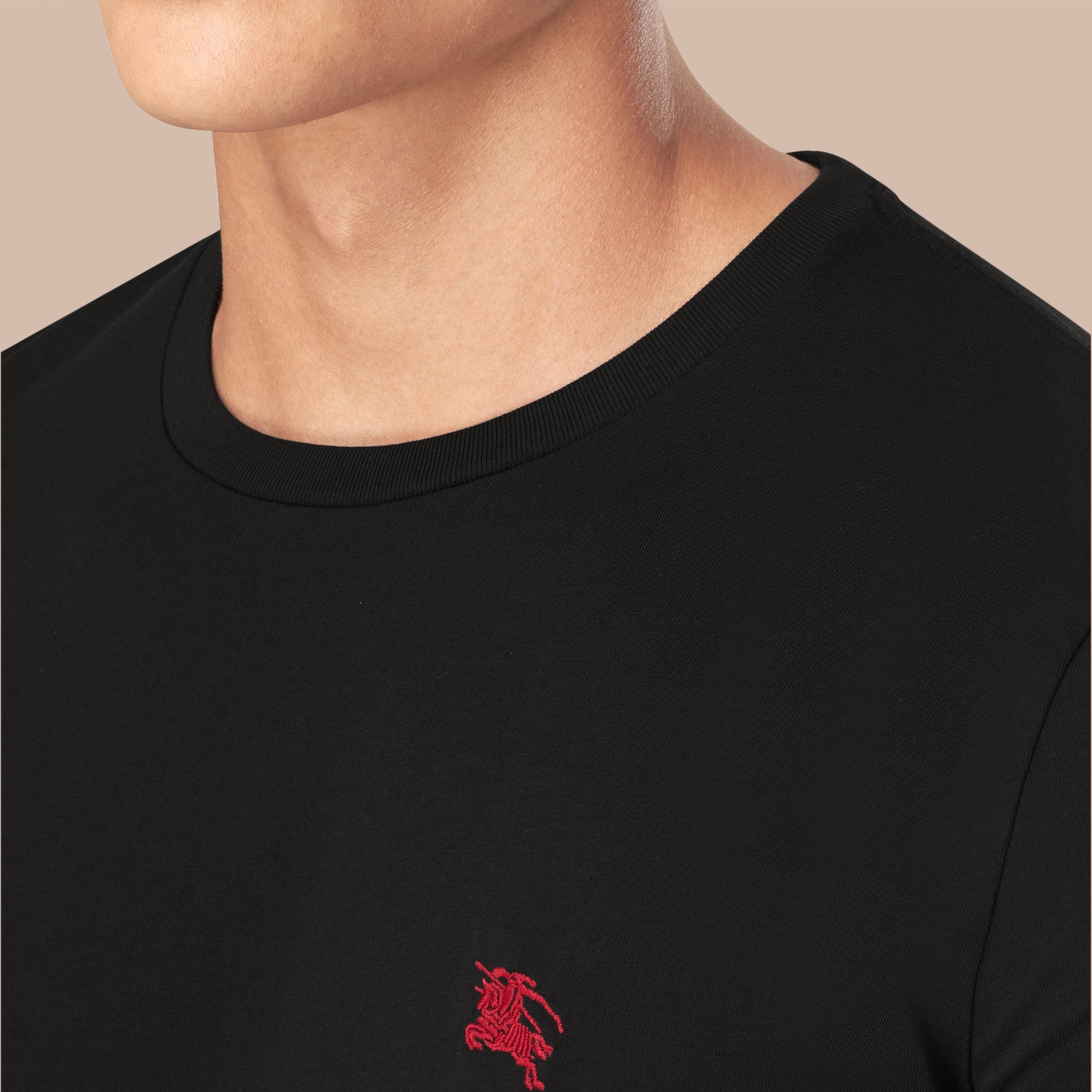 T-shirt ultra-doux - Black