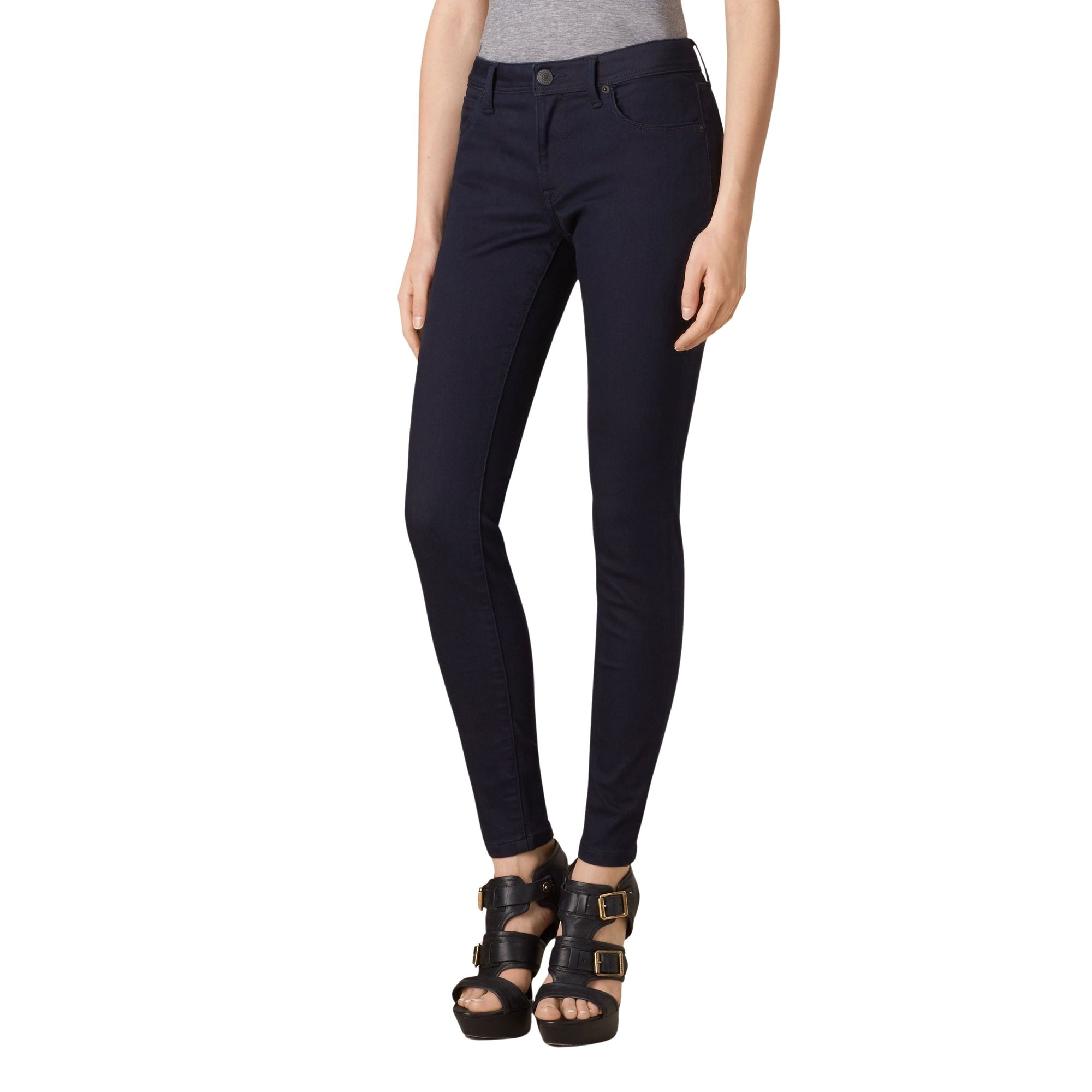 Jean skinny à taille basse - Dark Indigo