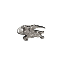 Boutons de manchette à logo du cavalier - Silver