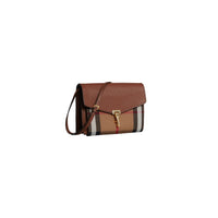 Petit sac à bandoulière à motif House check - Tan