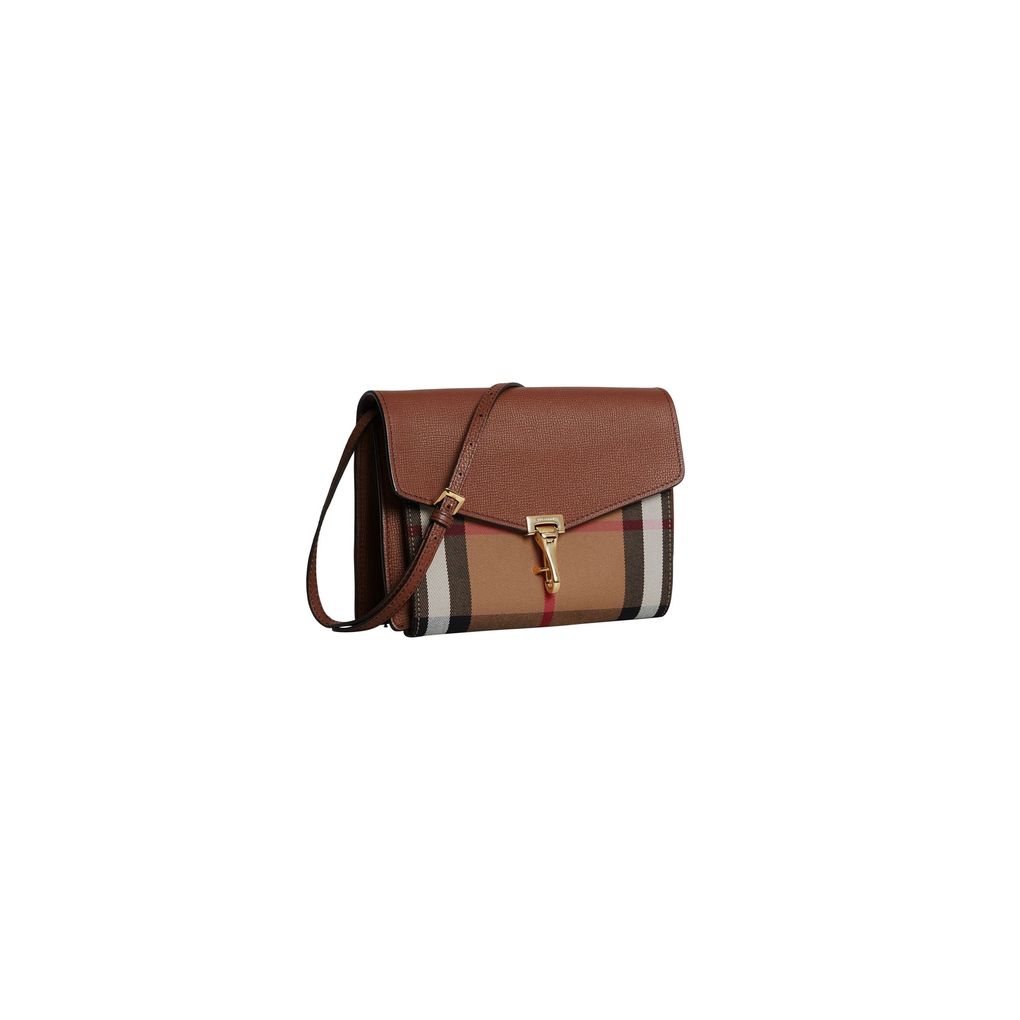 Petit sac à bandoulière à motif House check - Tan