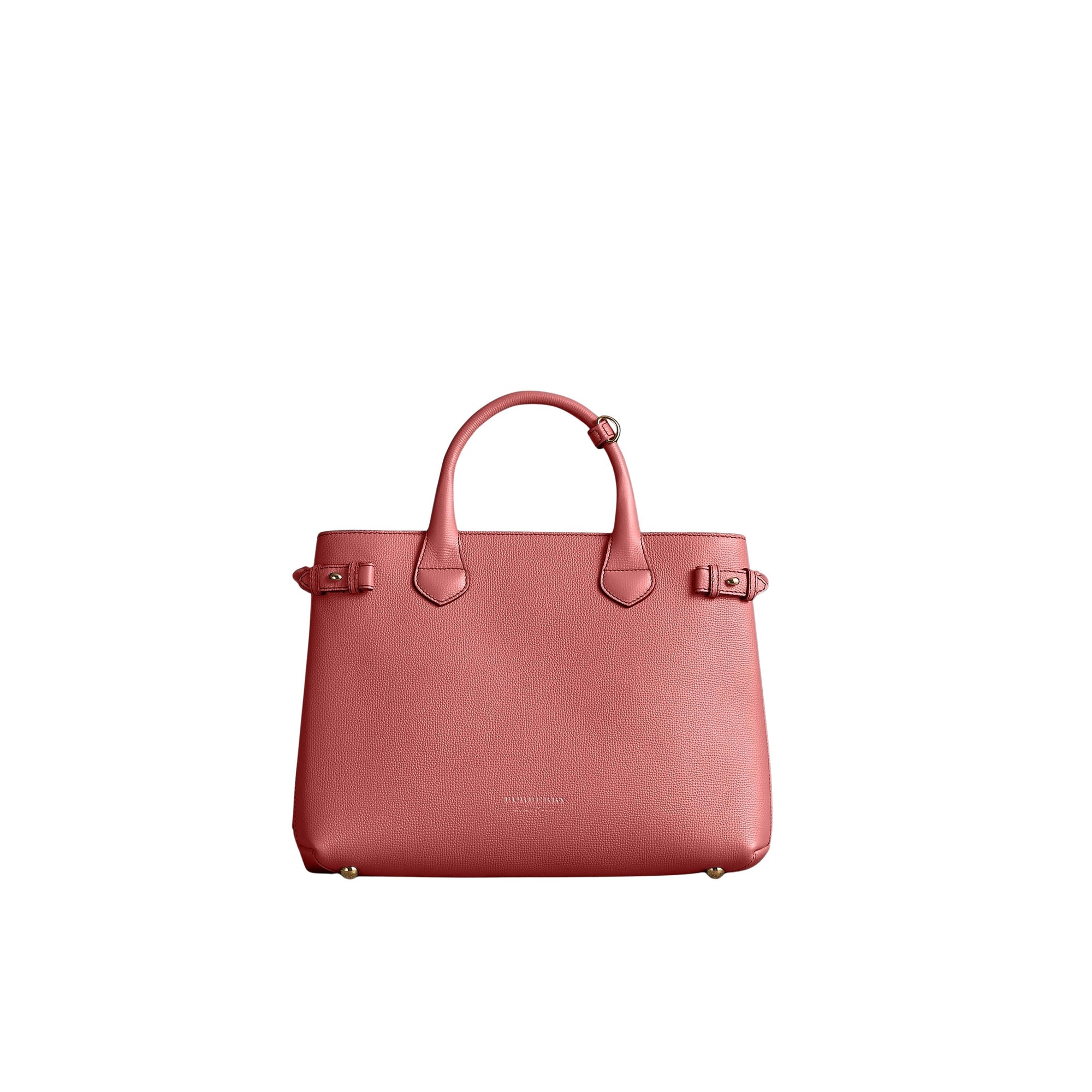Sac The Banner medium en cuir - Mauve Pink