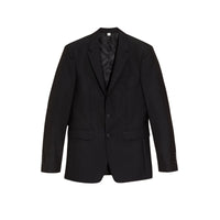 Costume de coupe étroite en laine - Black