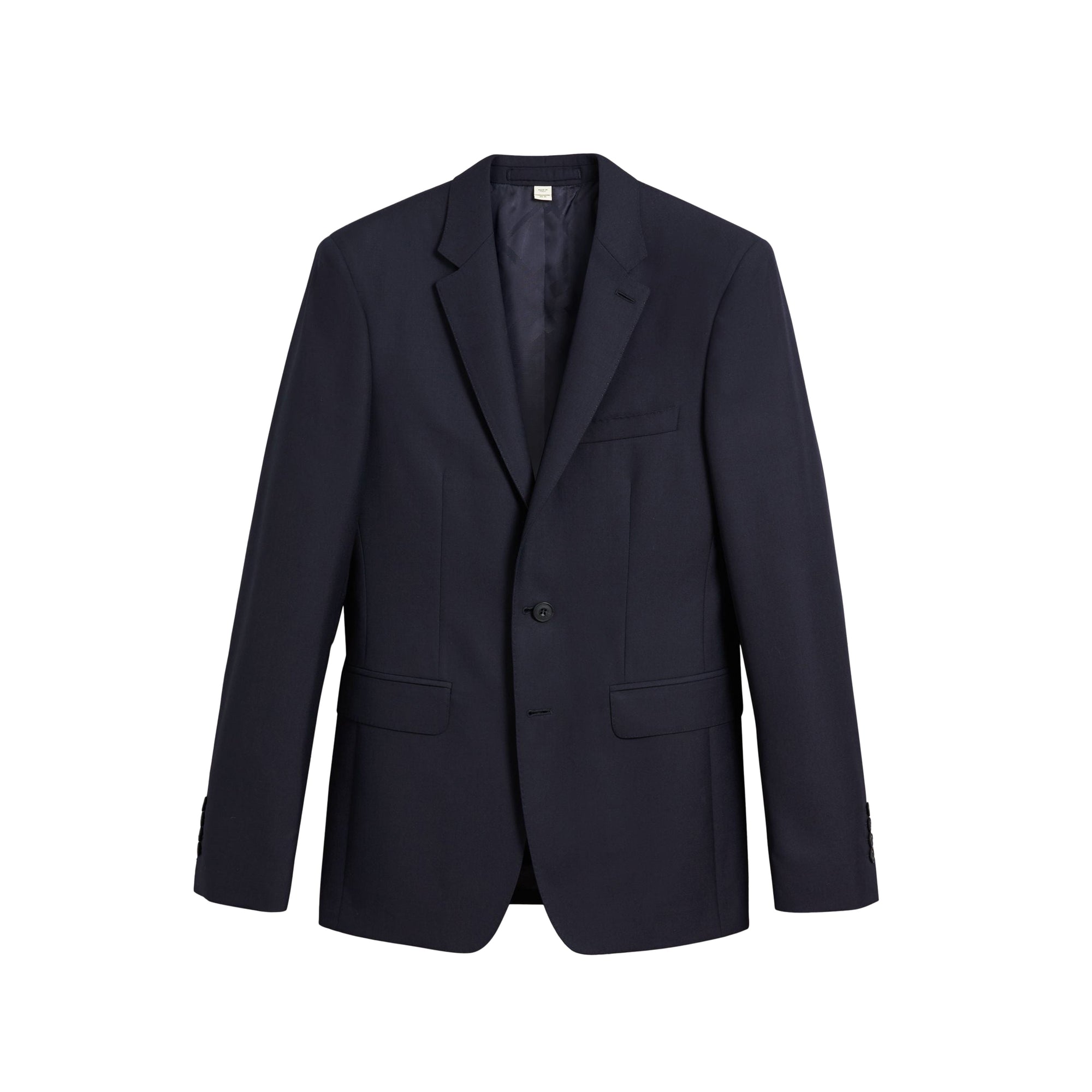 Costume de coupe étroite en laine - Navy