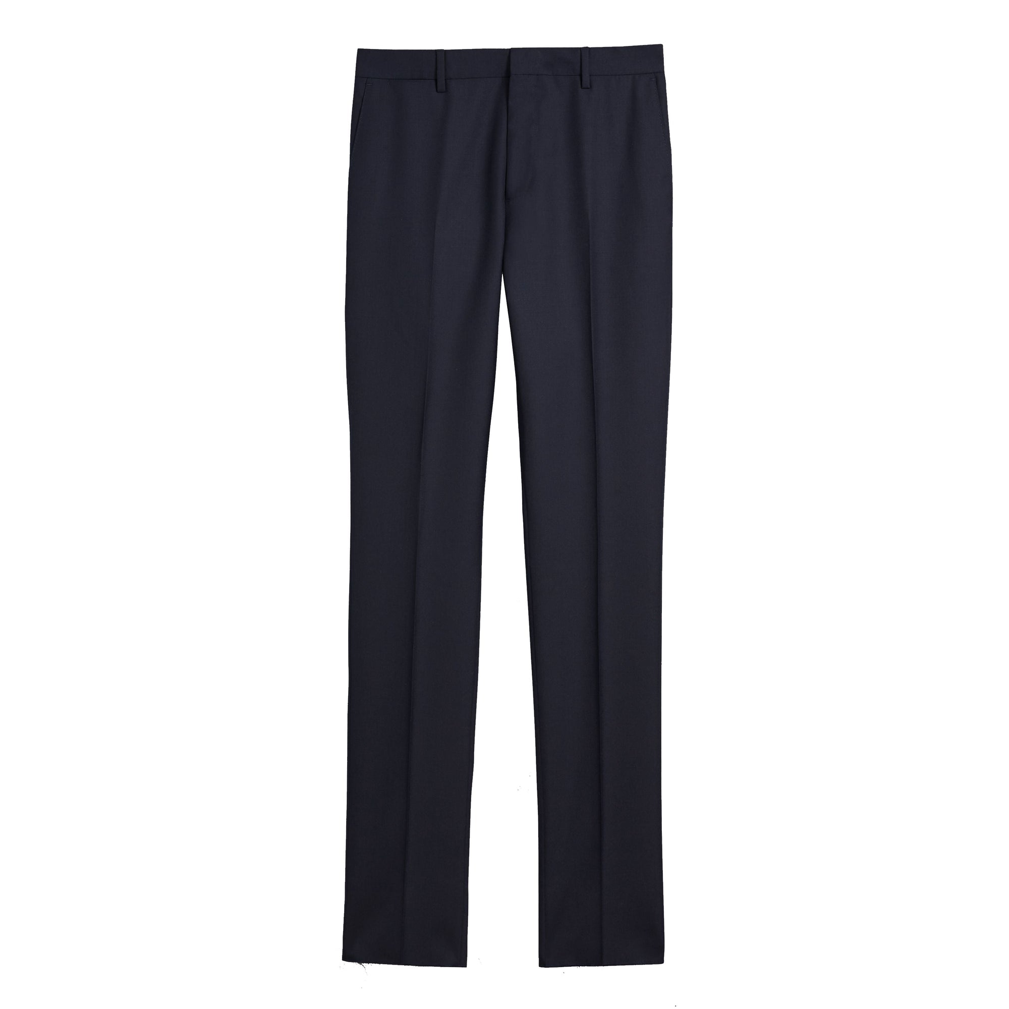 Costume de coupe étroite en laine - Navy