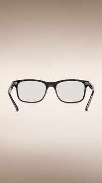 Lunettes de soleil à monture brillante carrée - Shiny Black