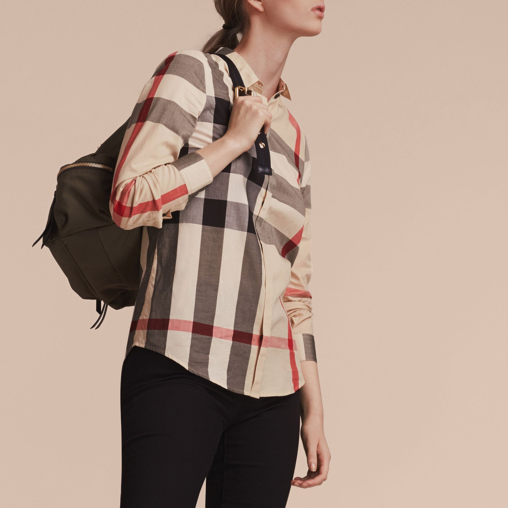 Chemise en coton à motif check - New Classic Check