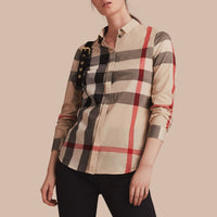 Chemise en coton à motif check - New Classic Check