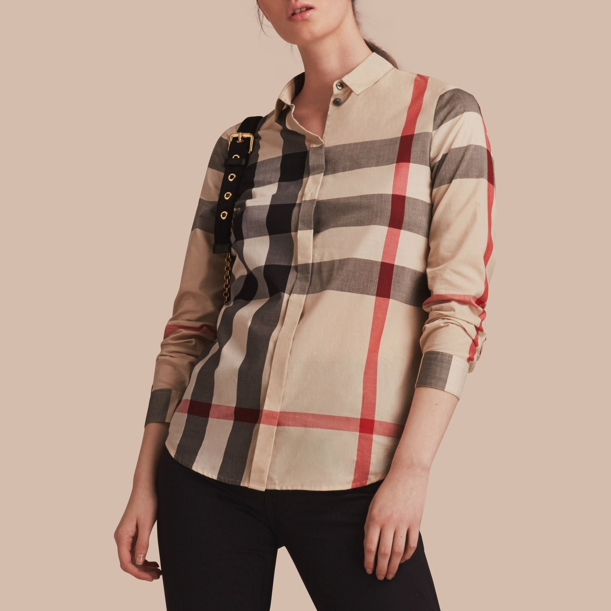 Chemise en coton à motif check - New Classic Check