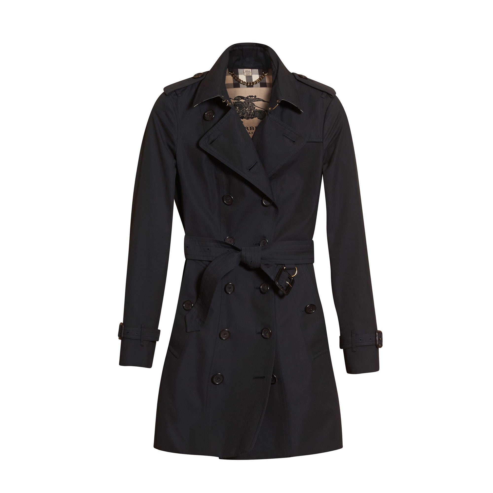 Trench-coat Heritage mi-long - Navy