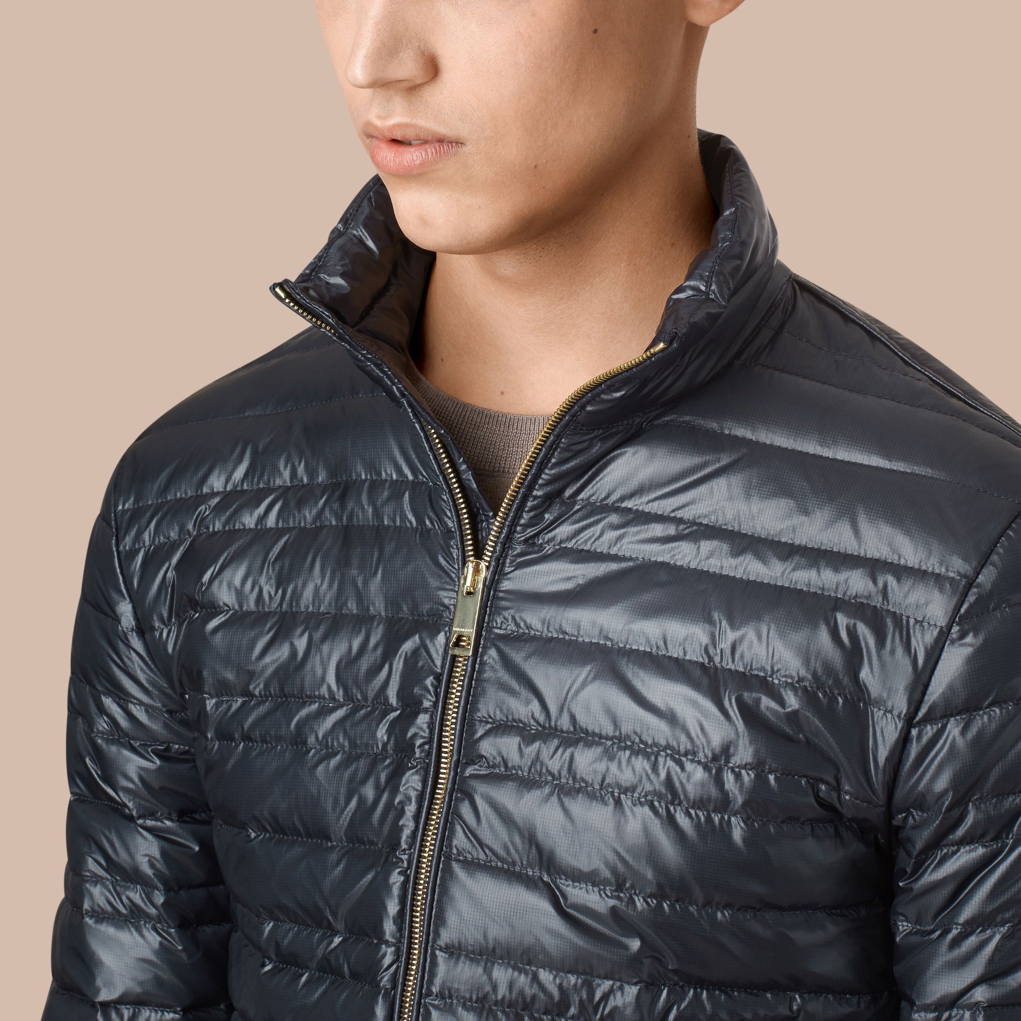 Veste légère rembourrée en duvet - Navy