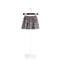 Jupe en coton à imprimé floral - Stone Blue