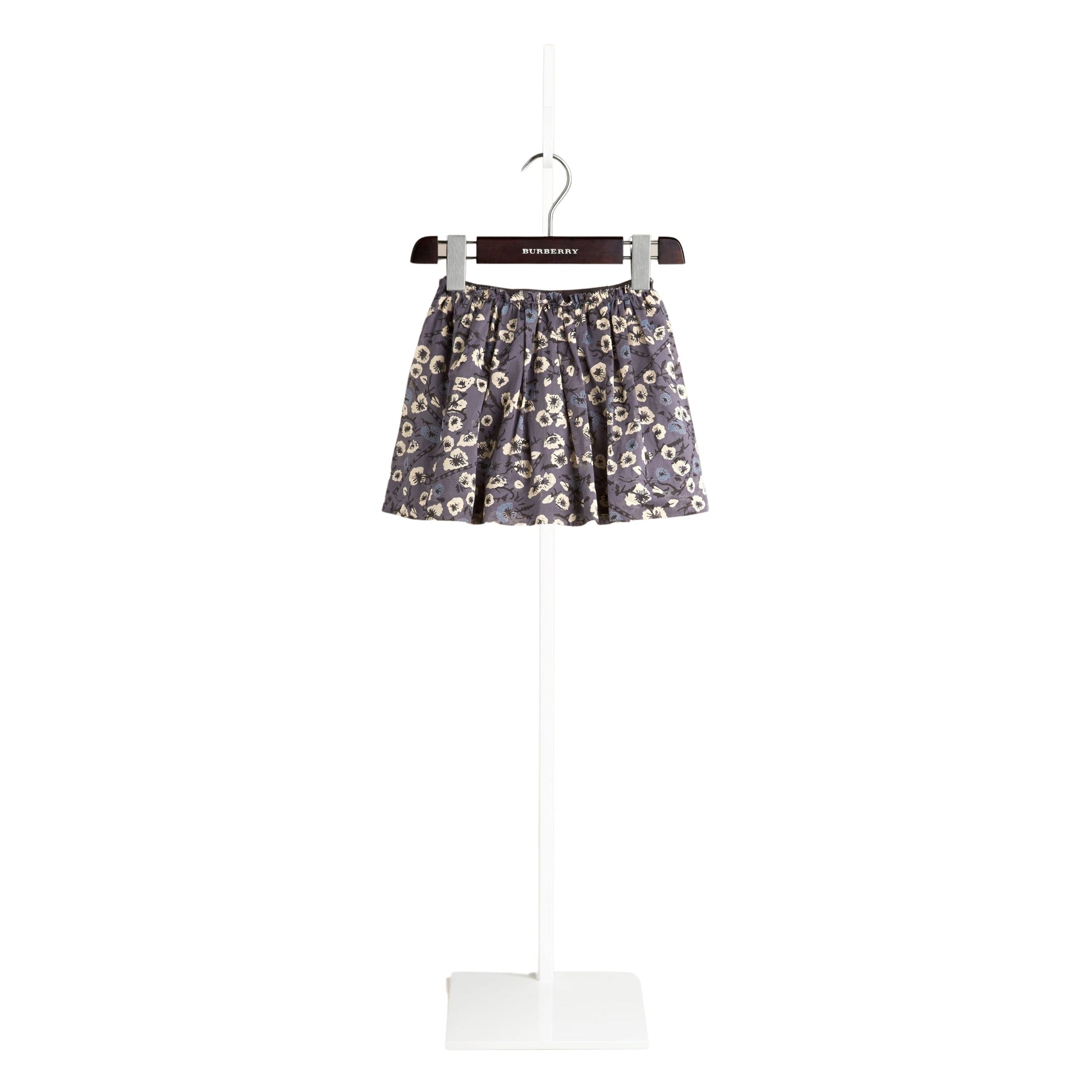 Jupe en coton à imprimé floral - Stone Blue