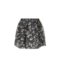 Jupe en coton à imprimé floral - Stone Blue