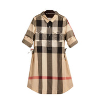 Robe chemise en coton à motif Check - New Classic Check