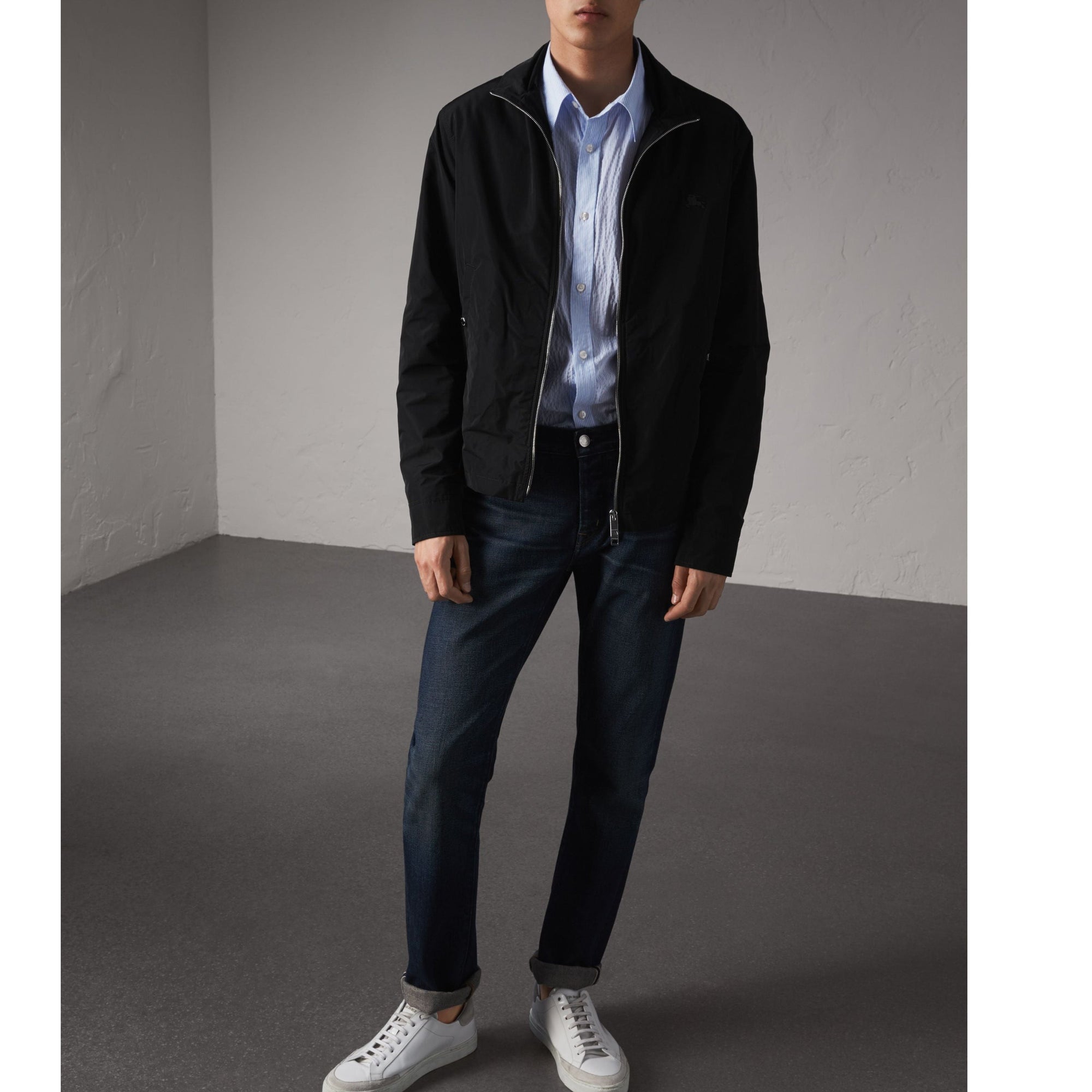 Veste légère en matière technique - Black