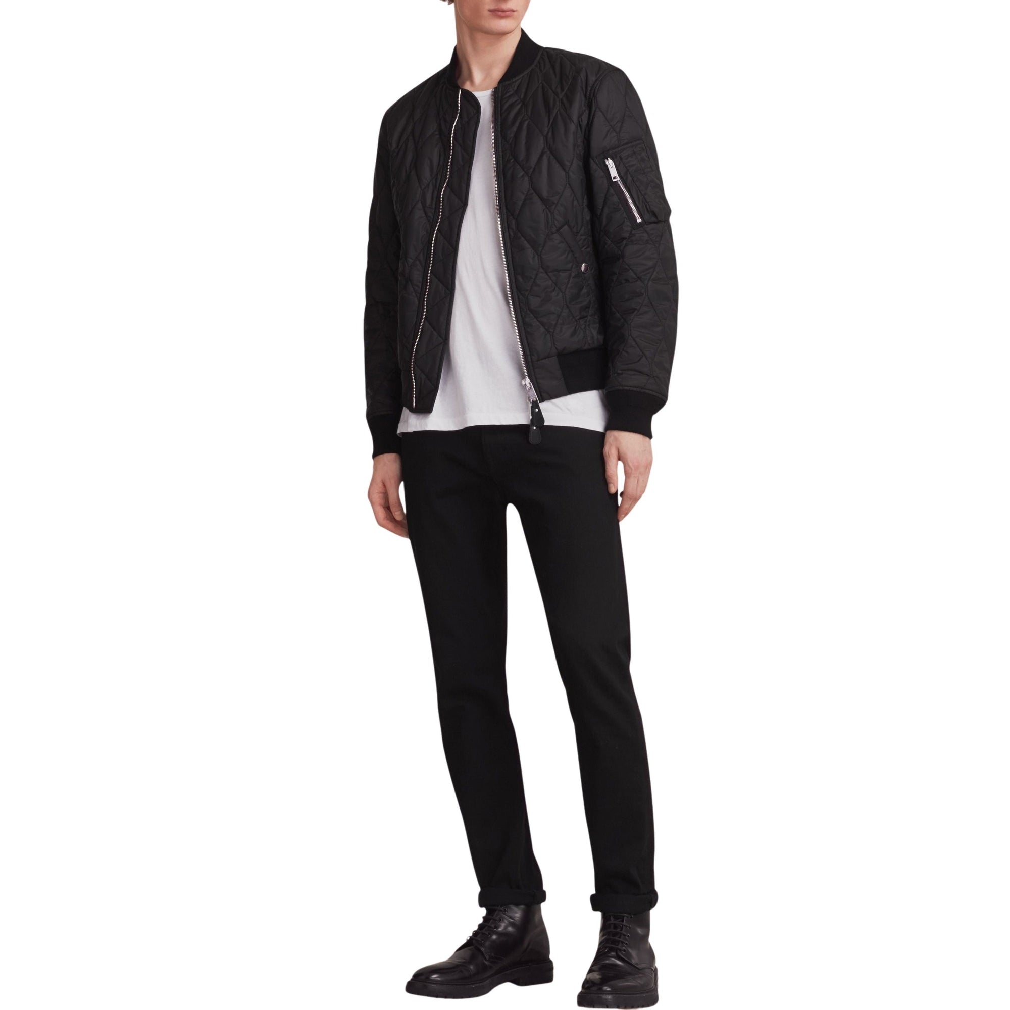 Bombers matelassé léger - Black
