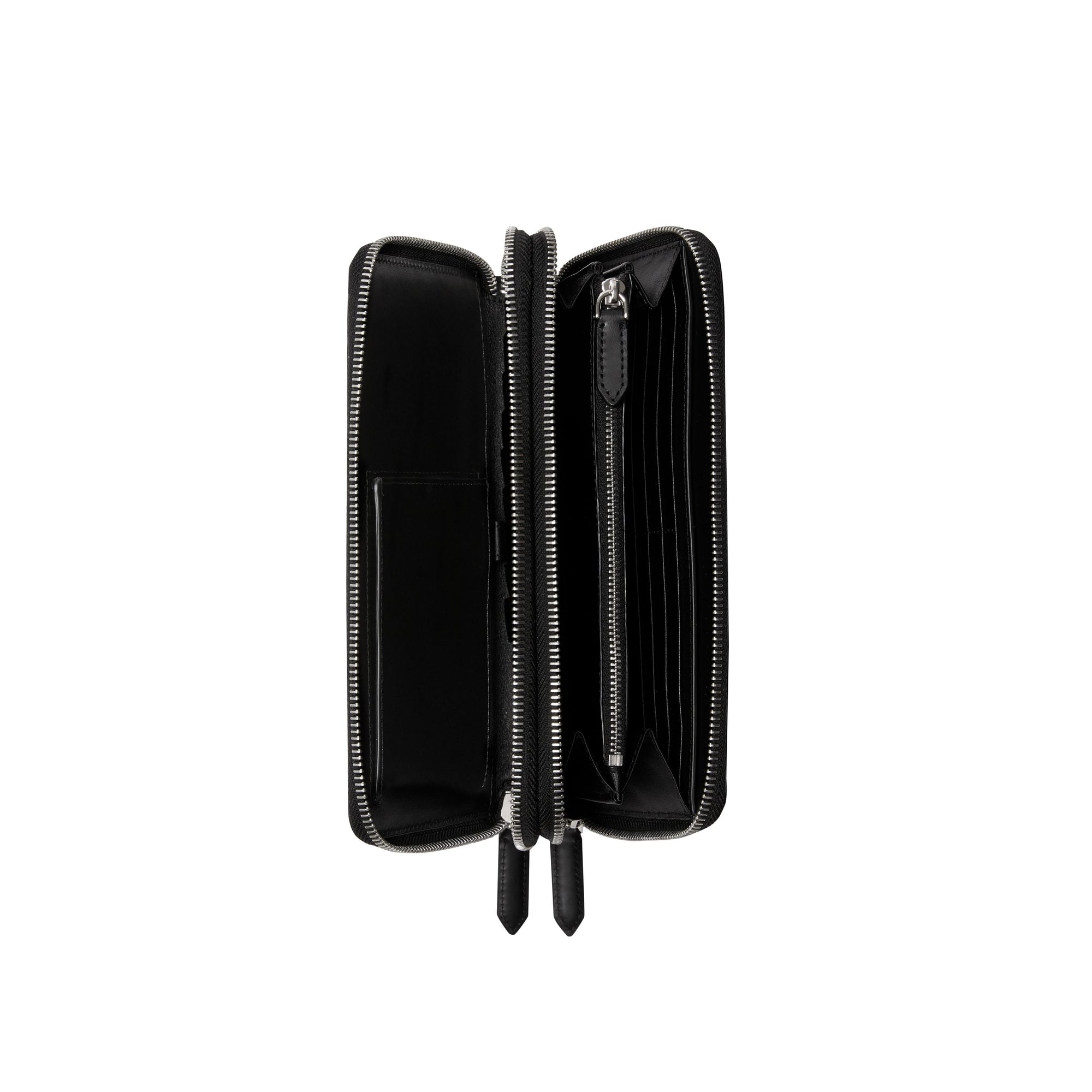 Portefeuille de voyage à motif London check - Navy & Black