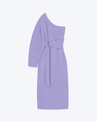Robe pull Maree asymétrique - Lilac