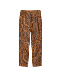 Pantalon Jett court à coupe droite - Snake Skin