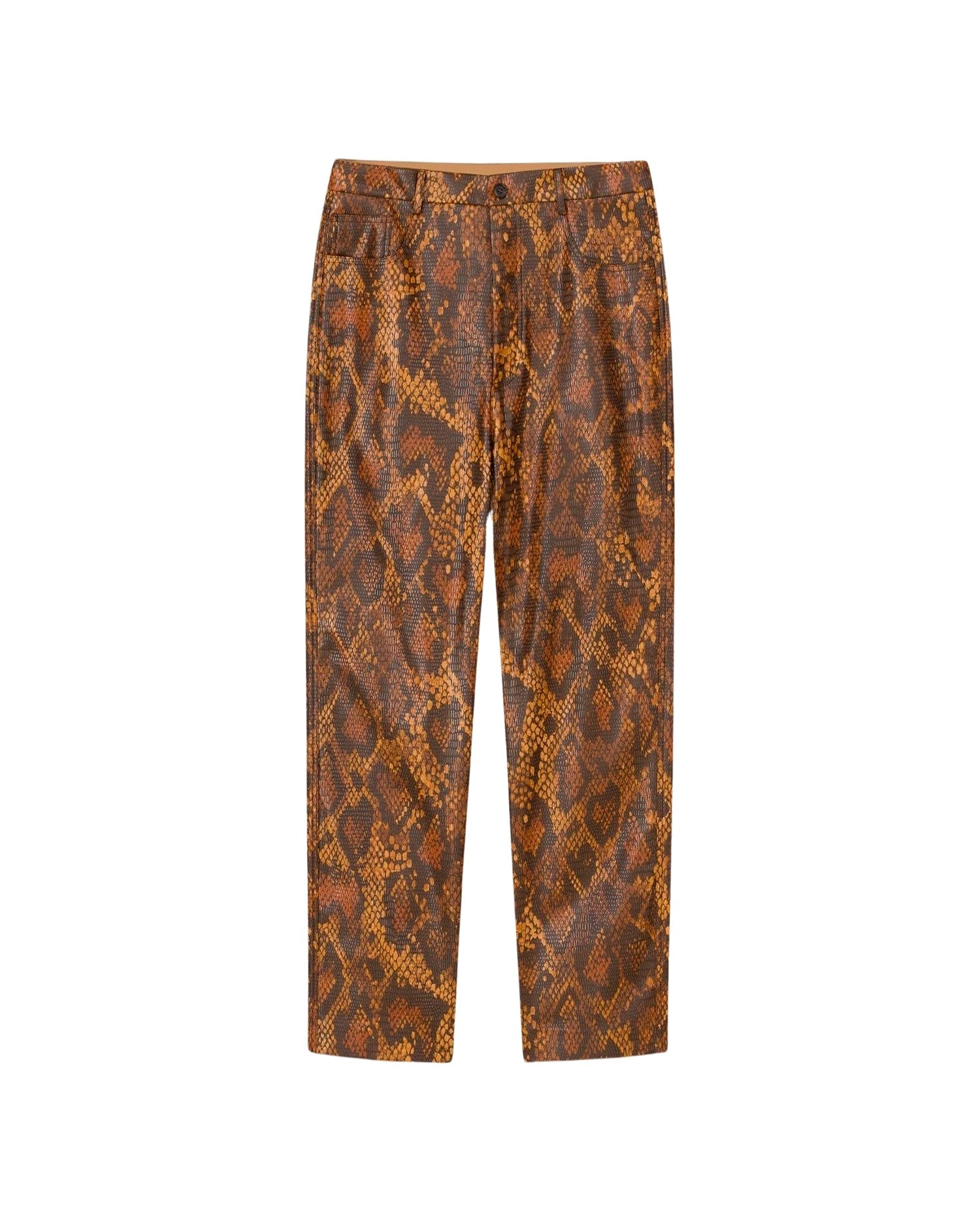 Pantalon Jett court à coupe droite - Snake Skin