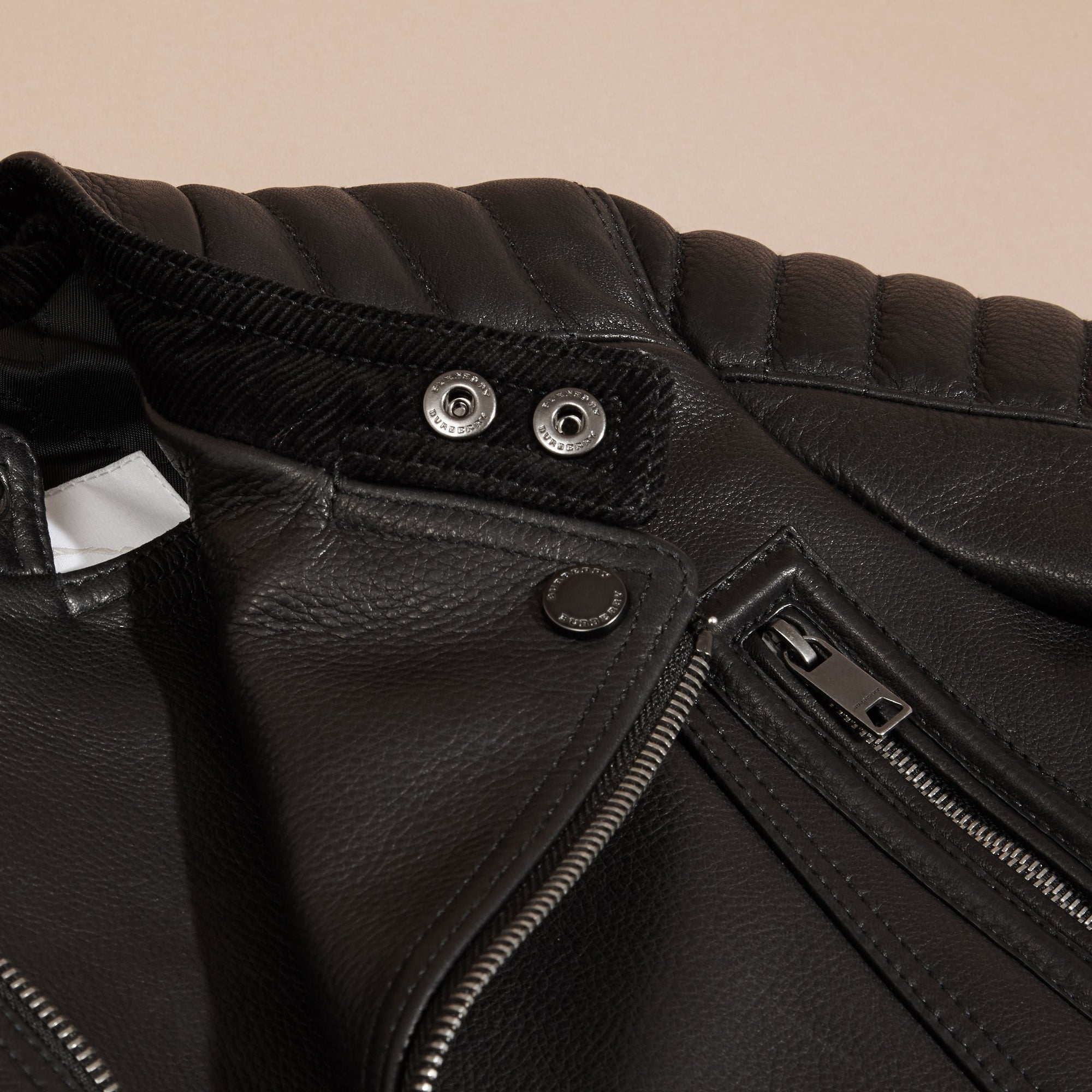 Perfecto en cuir - Black