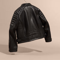 Perfecto en cuir - Black