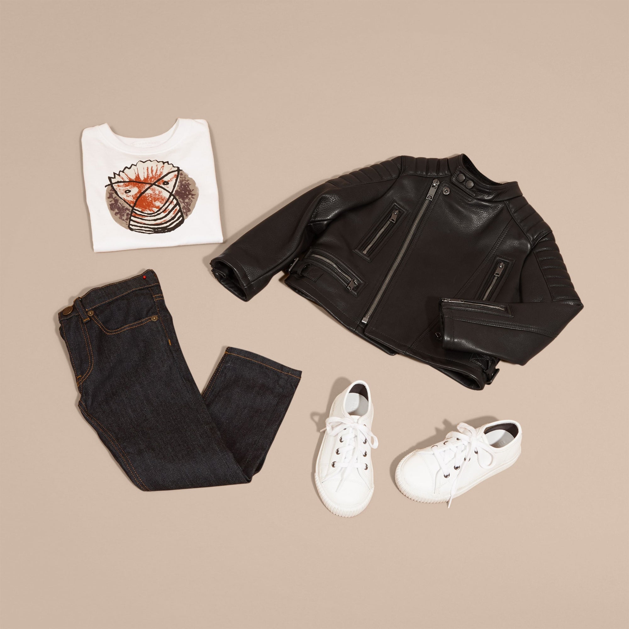 Perfecto en cuir - Black